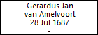 Gerardus Jan van Amelvoort