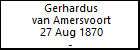 Gerhardus van Amersvoort