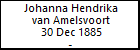 Johanna Hendrika van Amelsvoort