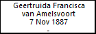 Geertruida Francisca van Amelsvoort