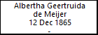 Albertha Geertruida de Meijer