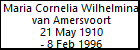 Maria Cornelia Wilhelmina van Amersvoort