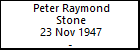 Peter Raymond Stone