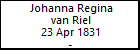Johanna Regina van Riel