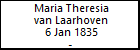 Maria Theresia van Laarhoven