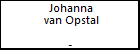 Johanna van Opstal