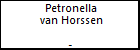 Petronella van Horssen