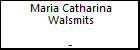 Maria Catharina Walsmits