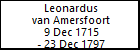 Leonardus van Amersfoort