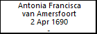 Antonia Francisca van Amersfoort