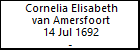 Cornelia Elisabeth van Amersfoort