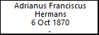 Adrianus Franciscus Hermans