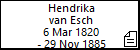 Hendrika van Esch
