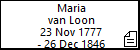 Maria van Loon