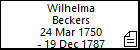 Wilhelma Beckers