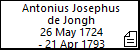 Antonius Josephus de Jongh