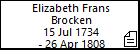 Elizabeth Frans Brocken