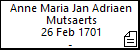 Anne Maria Jan Adriaen Mutsaerts