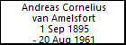 Andreas Cornelius van Amelsfort