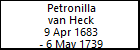 Petronilla van Heck