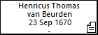 Henricus Thomas  van Beurden