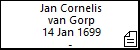 Jan Cornelis van Gorp