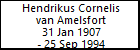 Hendrikus Cornelis van Amelsfort