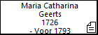 Maria Catharina Geerts