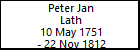 Peter Jan Lath