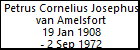 Petrus Cornelius Josephus van Amelsfort