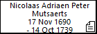 Nicolaas Adriaen Peter Mutsaerts