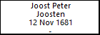 Joost Peter Joosten