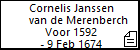 Cornelis Janssen van de Merenberch