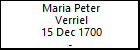 Maria Peter Verriel