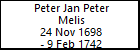 Peter Jan Peter Melis