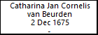 Catharina Jan Cornelis van Beurden