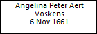 Angelina Peter Aert Voskens