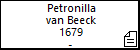 Petronilla van Beeck
