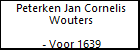 Peterken Jan Cornelis Wouters