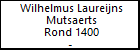 Wilhelmus Laureijns Mutsaerts