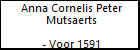 Anna Cornelis Peter Mutsaerts