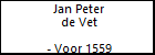 Jan Peter de Vet