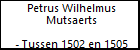 Petrus Wilhelmus Mutsaerts
