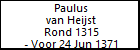 Paulus van Heijst