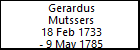 Gerardus Mutssers