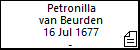 Petronilla van Beurden