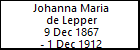 Johanna Maria de Lepper