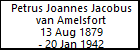 Petrus Joannes Jacobus van Amelsfort