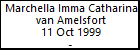 Marchella Imma Catharina van Amelsfort
