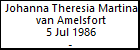 Johanna Theresia Martina van Amelsfort